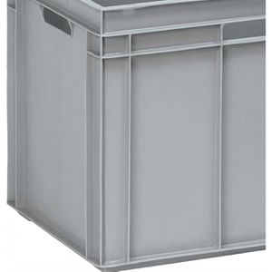 Produktbild für Eurobox Fetra 1337, grau, 89 Liter
