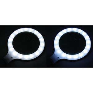 Produktbild für Lupenleuchte McShine 100 mm Glaslinse, dimmbare LED