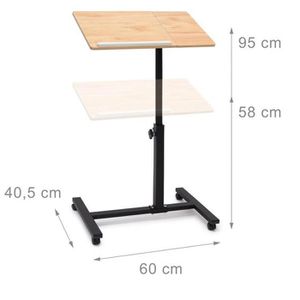 Produktbild für Stehpult Relaxdays 1001933348, aus Holz / Metall