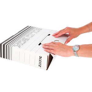 Produktbild für Archivbox Leitz 6127-00-01, Solid, A4