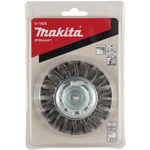 Produktbild für Drahtbürste Makita D-73829 gezopft, Scheibenbürste