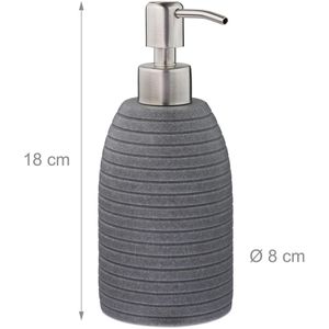 Produktbild für Seifenspender Relaxdays Rillen, 10031053111