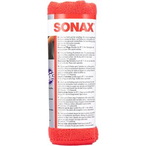 Produktbild für Poliertuch Sonax 04162410, MicrofaserTücher Außen, 40 x 40 cm