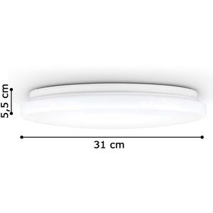Produktbild für Deckenleuchte Eglo Pogliola-S, weiß, LED
