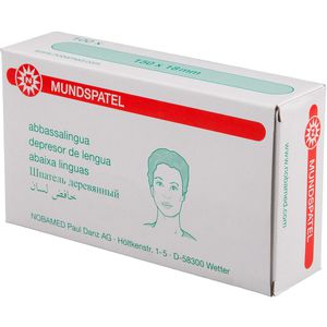 Produktbild für Holzspatel Nobamed Mundspatel