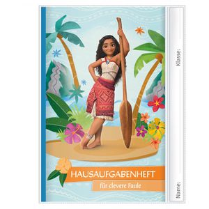 Hausaufgabenheft Roth Disney Vaiana, 89468, A5