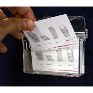 Produktbild für Visitenkartenhalter Taymar OD95 Outdoor Kunststoff