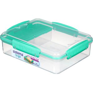 Lunchbox Sistema Snack Attack Duo To Go Kunststoff
