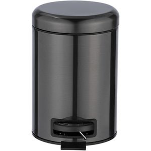 Produktbild für Mülleimer Wenko Leman, schwarz