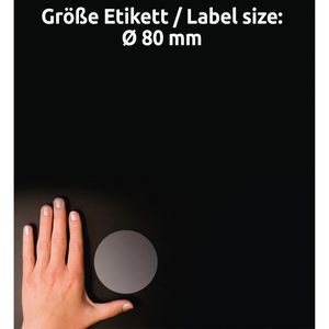 Produktbild für Folienetiketten Zweckform L7788-25, transparent