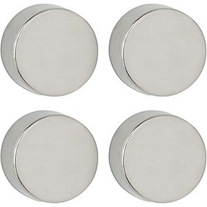 Magnete Maul 61826, silber, Neodym Magnet