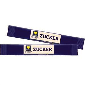 Produktbild für Zuckersticks Edeka Herzstücke, weißer Zucker