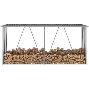 Produktbild für Holzunterstand vidaXL Holzlagerschuppen, braun