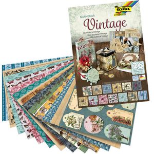 Motivblock Folia Vintage 47549
