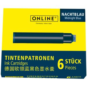 Füllerpatronen Online nachtblau