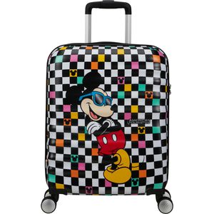Koffer AmericanTourister Wavebreaker Disney, schwarz / weiß