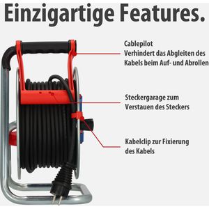 Produktbild für Kabeltrommel Brennenstuhl Garant S Bremaxx, 25m