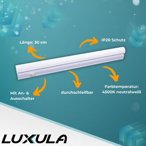 Produktbild für LED-Unterbauleuchte Luxula LX300240, neutralweiß
