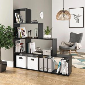 Produktbild für Bücherregal Vicco 58402, schwarz