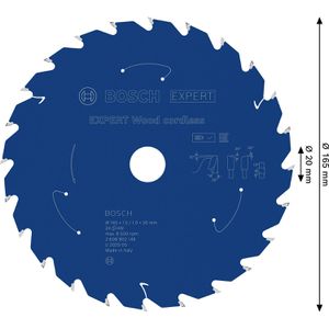 Produktbild für Kreissägeblatt Bosch Expert Wood Cordless, 2608902149