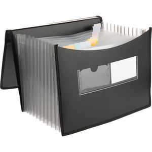 Produktbild für Fächermappe EXXO by HFP, A4, schwarz