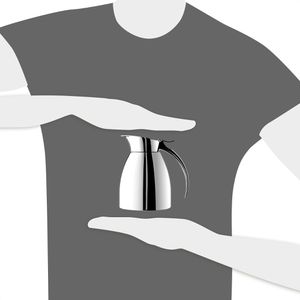 Produktbild für Thermoskanne Emsa Eleganza, Easy Open, Edelstahl