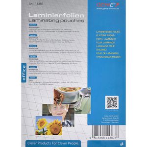 Produktbild für Laminierfolien Genie 11387, DIN A4