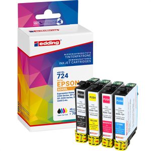 Tinte Edding EDD-724 für Epson 604XL C13T10H640