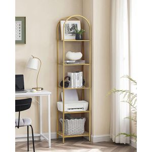 Produktbild für Bücherregal Vasagle LGT501A01, gold