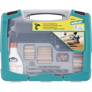 Dübelhilfe Wolfcraft Universal-Meisterdübler-Set