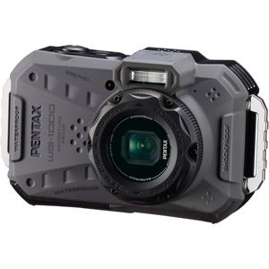 Produktbild für Kompaktkamera Pentax WG-1000 grau, mit 2,7 Zoll Display