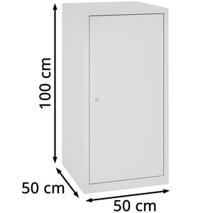 Produktbild für Werkzeugschrank CP-Möbel 87210-00, aus Metall, lichtgrau