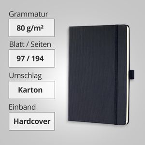 Produktbild für Notizbuch Sigel CO121, Conceptum, Karton Hardcover