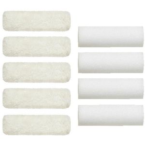 Produktbild für Farbroller Böttcher-AG Schaumstoff und Mikrofaser, 10cm