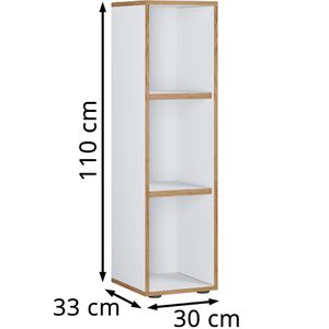 Produktbild für Aktenregal VCM Salia 920712, Holz