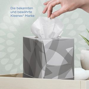 Produktbild für Kosmetiktücher Kleenex Würfelbox, 8834