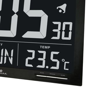 Produktbild für Wanduhr Technoline WS 8007, Kunststoff, digital, Funkuhr