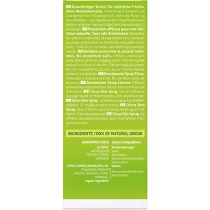 Produktbild für Deodorant Weleda Bio Citrus Fresh, Naturkosmetik, Zerstäuber