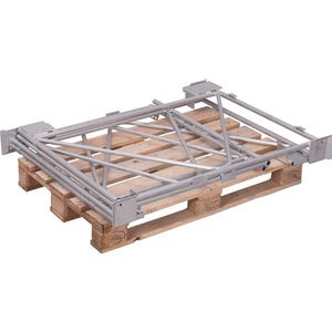Produktbild für Palettenaufsatz VARIOfit Typ 68, vpa-080.015, verzinkter Stahl