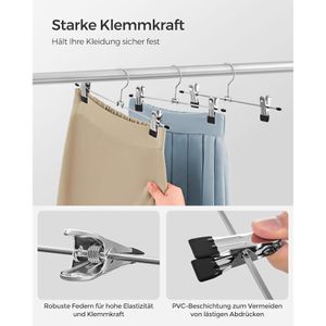 Produktbild für Hosenbügel Songmics CRI003-20, aus Metall