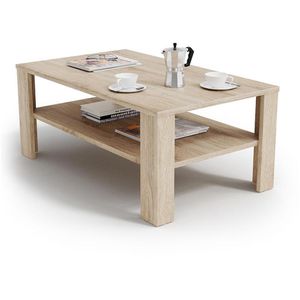 Produktbild für Couchtisch Vicco aus Holz, sonoma eiche