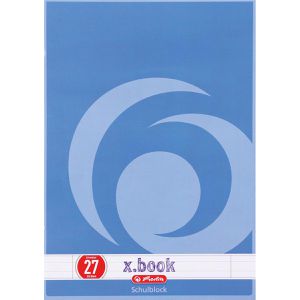 Produktbild für Briefblock Herlitz 216275 x-book, A4