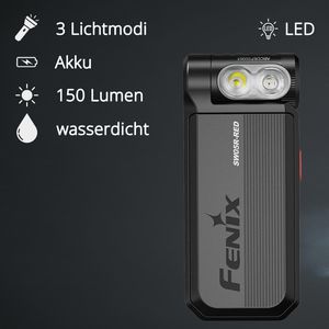 Produktbild für Taschenlampe Fenix SW05R-RED, LED, aufladbar