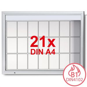 Produktbild für Schaukasten Showdown-Displays T-Linie LED B1 außen