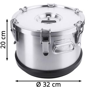 Produktbild für Thermobehälter Contacto 3086/010, Edelstahl