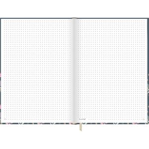 Produktbild für Notizbuch paper&amp;you Flying Flowers, 8213-3, Karton Softcover