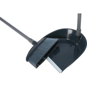 Produktbild für Kehrgarnitur Nölle Langstiel-Kehrset, mit Kunststoffborsten