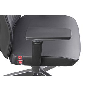 Produktbild für Bürostuhl Köhl TEMPEO 6500 WAVE LEDER, AIR-SEAT