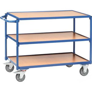 Tischwagen Fetra 2950, aus Metall & Holz
