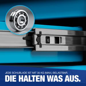 Produktbild für Werkzeugwagen NTG WZW.3070, bestückt